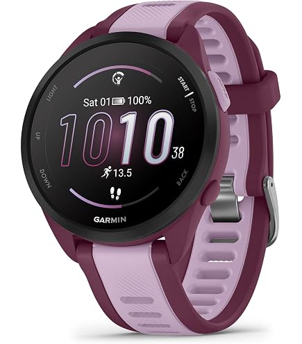 Garmin Forerunner® 165 Music, Running Smartwatch, 43 mm, Turkuaz